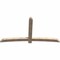 Ekena Millwork Bellingham Smooth Timber Gable Bracket, Douglas Fir, 96"W x 52"H x 3 1/2"D x 5 1/2"F, 13/12 Pitch GBW096X52X0406BEL00SDF - alternate 2